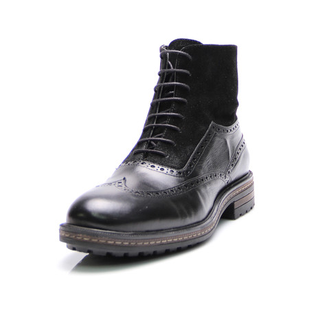 Wing Cap Boot // Black Antique (Euro: 42)