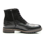 Wing Cap Boot // Black Antique (Euro: 42)