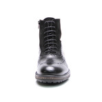 Wing Cap Boot // Black Antique (Euro: 42)