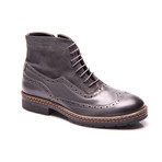 Wing Cap Boot // Grey Antique (Euro: 43)