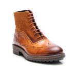 Wing Cap Boot // Tobacco Antique (Euro: 44)