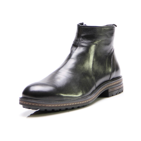 Ankle Boot // Black Antique (Euro: 45)