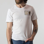 Eat Dirt Graphic Tee // Vintage White (L)