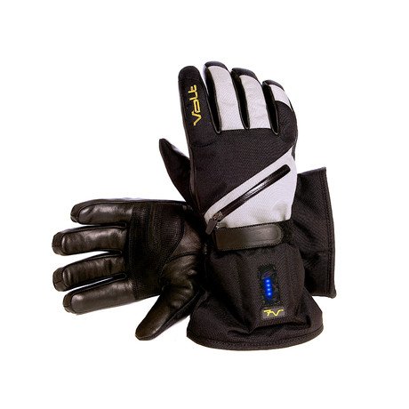 Tatra Heated Gloves // Black + Grey (S)