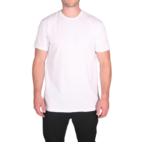 Carboncool Premium Black Tee // White (S)