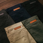 Mercer Slim Straight Twill Pant  // Olive (29WX30L)