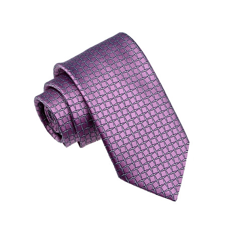 Stripe Tie // Pink SQ