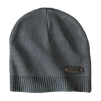 The Perfect Fit Cotton Beanie // Graphite
