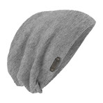 The Perfect Fit Slouch Beanie // Light Grey