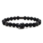 Swarovski Skull Nero (5.8"L)