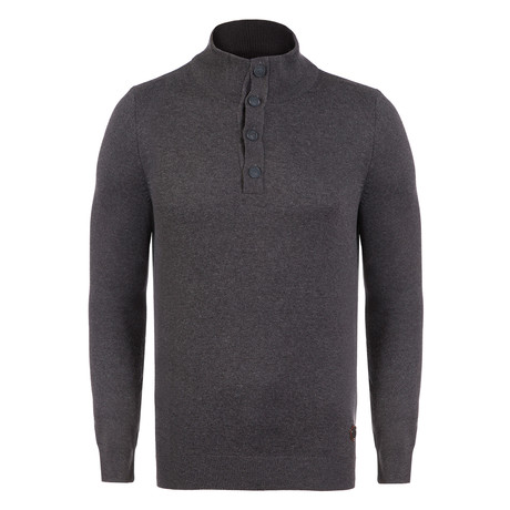Princeton Jersey Sweater // Anthracite (S)