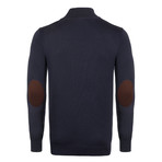 Brantly Jersey Sweater // Navy (S)