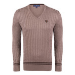 Mack Jersey Sweater // Mink (S)