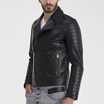 Jayce Leather Jacket // Black (S)