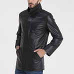 Peyton Leather Jacket // Black (XL)