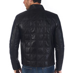 Scott Leather Jacket // Black (XL)