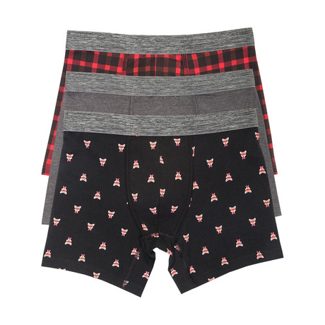 Boxer Brief // Fox // Pack of 3 (S)