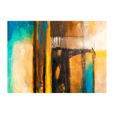 Urban Abstract II (Canvas: 38"W x 27"H x 1.5"D)