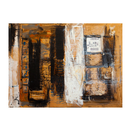 Urban Abstract IV (Canvas: 38"W x 27"H x 1.5"D)