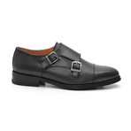 Comega Derby Leather Shoe // Black (Euro: 40)