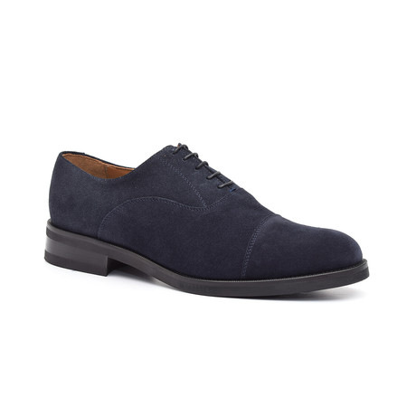 Grove Oxford Leather Shoe // Blue (Euro: 40)