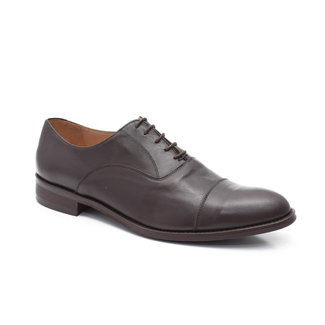 Curnock Oxford Leather Shoe // Brown (Euro: 40)