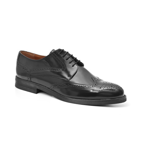 Guildhouse Derby Leather Shoe // Black (Euro: 40)