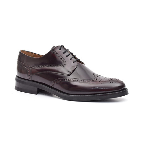 Milson Derby Leather Shoe // Bordeaux (Euro: 40)