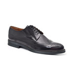 Aldred Derby Leather Shoe // Blue (Euro: 42)