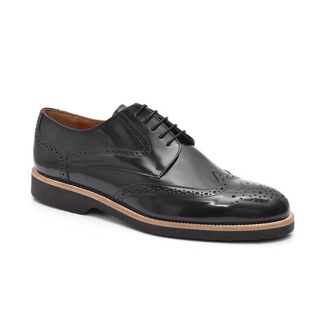 Allington Derby Leather Shoe // Black (Euro: 40)