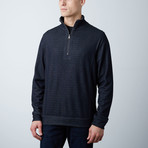 Grant Reversible Bonded Zip Pullover // Navy (M)