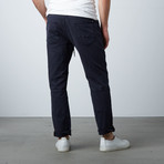 Edwin Dyed Slouch Elastic Waist Pants // Navy (M)