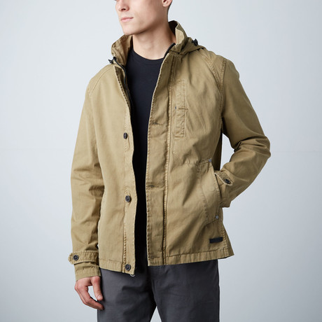 Herman Hooded Military Anorak // Khaki (XS)