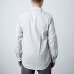 Kelvin Long Sleeve Elbow Patches Shirt // Heather Gray (XS)