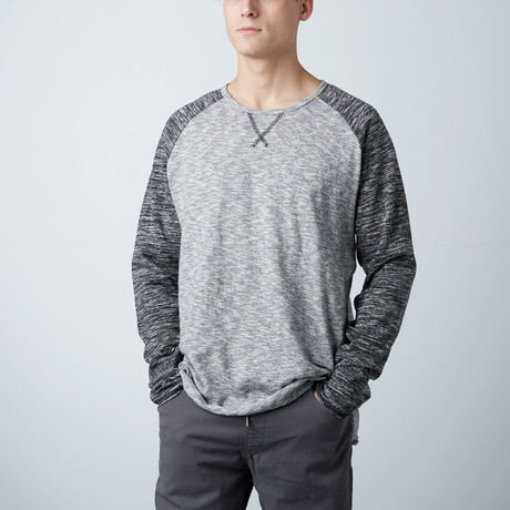 Ricky Long Sleeve Raglan Shirt // Heather Gray (XS)