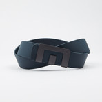 MIN Navy Belt // Black Buckle (XL)