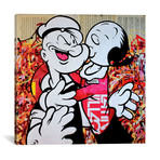 I Love Popeye (18"W x 18"H x 0.75"D)