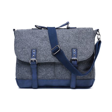 Something Rebuilt Messenger (Grey + Navy)