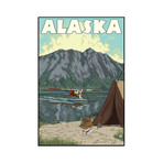 Alaska (9"W x 13.5"H x 1"D)