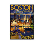 Boston, Massachusetts (9"W x 13.5"H x 1"D)