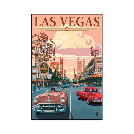 Las Vegas, Nevada (9"W x 13.5"H x 1"D)