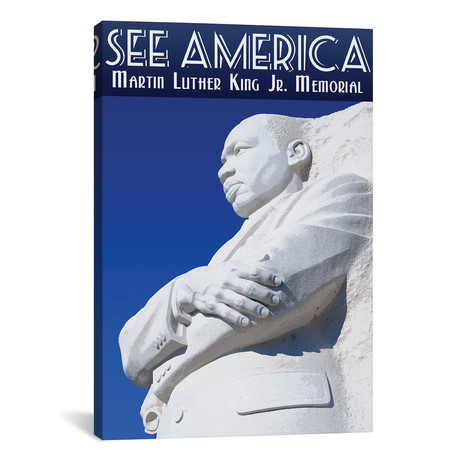 Martin Luther King Jr. Memorial (18"W x 26"H x 0.75"D)