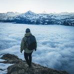 Motion Ellipse 25L (Dark Grey + Green)