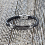 Leather Bracelet // Adjustable