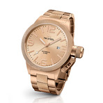 TW Steel Canteen Date Automatic // Rose Gold (45mm)