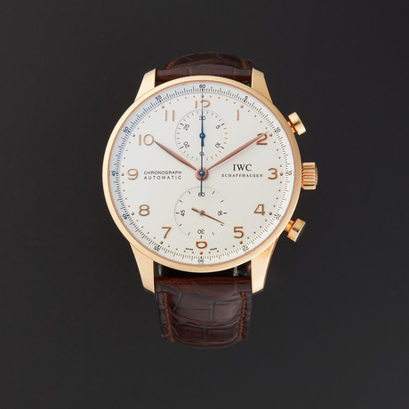 IWC Portuguese Chronograph Automatic // IW371480 // Pre-Owned