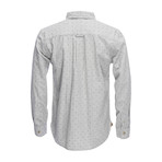 Truman Button Collar Shirt // Gray Dot (L)