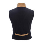 Cooper Wool Blend Vest // Brown (XS)
