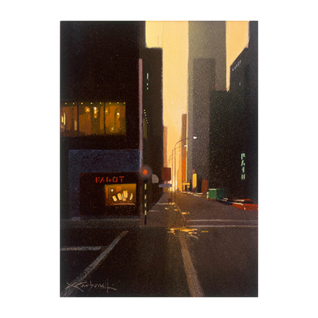 Downtown (24"W x 32”H // Acrylic)