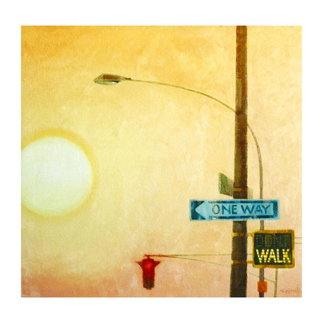 One Way (24"W x 32”H // Acrylic)